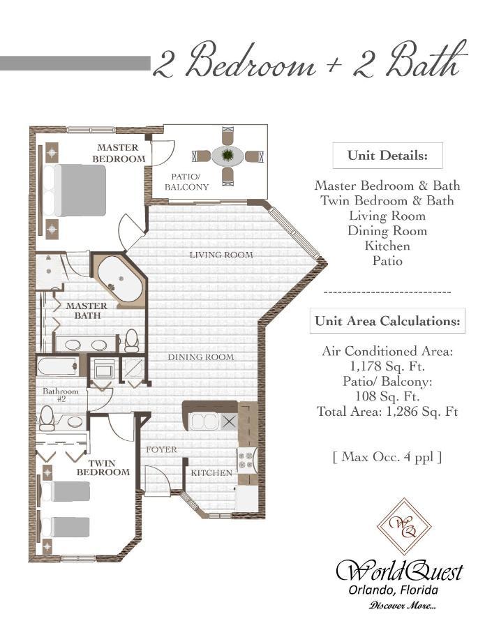 Quarto Família com 2 Quartos